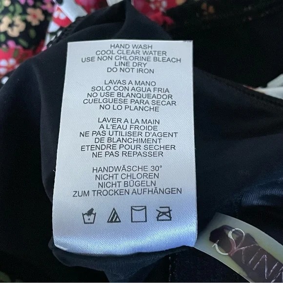 New! Skinny Dippers Jellyroll Rosalina Floral One Piece Swimsuit 35119 - Picture 12 of 12